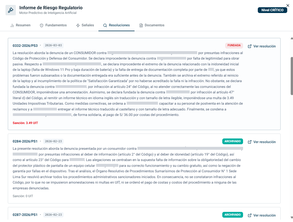 Precedentes administrativos